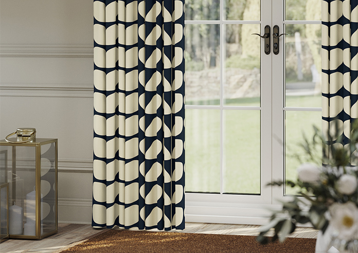 Orla Kiely Jumbo Solid Stem, Whale - Made to Measure Curtains - Image 5